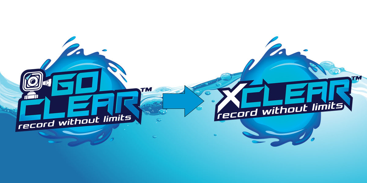 GoClear becomes XCLEAR - Leaders in hydrophobic products for action cameras.