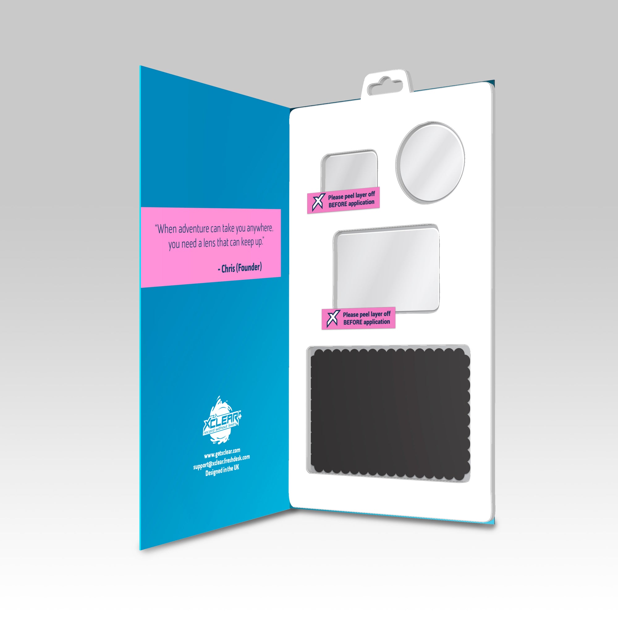 <b>DJI OSMO ACTION</b> HYDROPHOBIC PRO-REPEL PROTECTOR