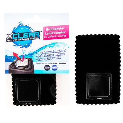 XCLEAR hydrophobic protector for GoPro Hero 4/5 session. The best way to reduce water drops from sticking to the GoPro lens for up to 6 months.