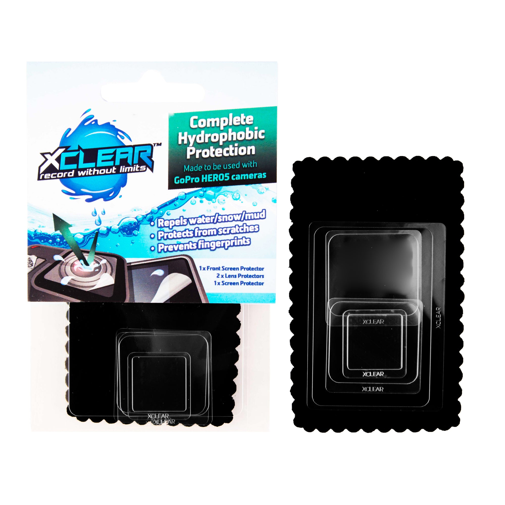 HERO5/6/7 SCREEN+LENS BUNDLE Hydrophobic (12 months) - XCLEAR - Leaders in  Hydrophobic Products for GoPro.
